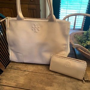 Tory Burch purse and matching wallet